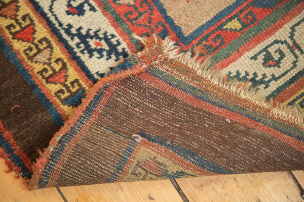 Antique Camel Hair Serab Rug Runner
