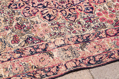 4x6 Worn Antique Kerman Rug - Old New House