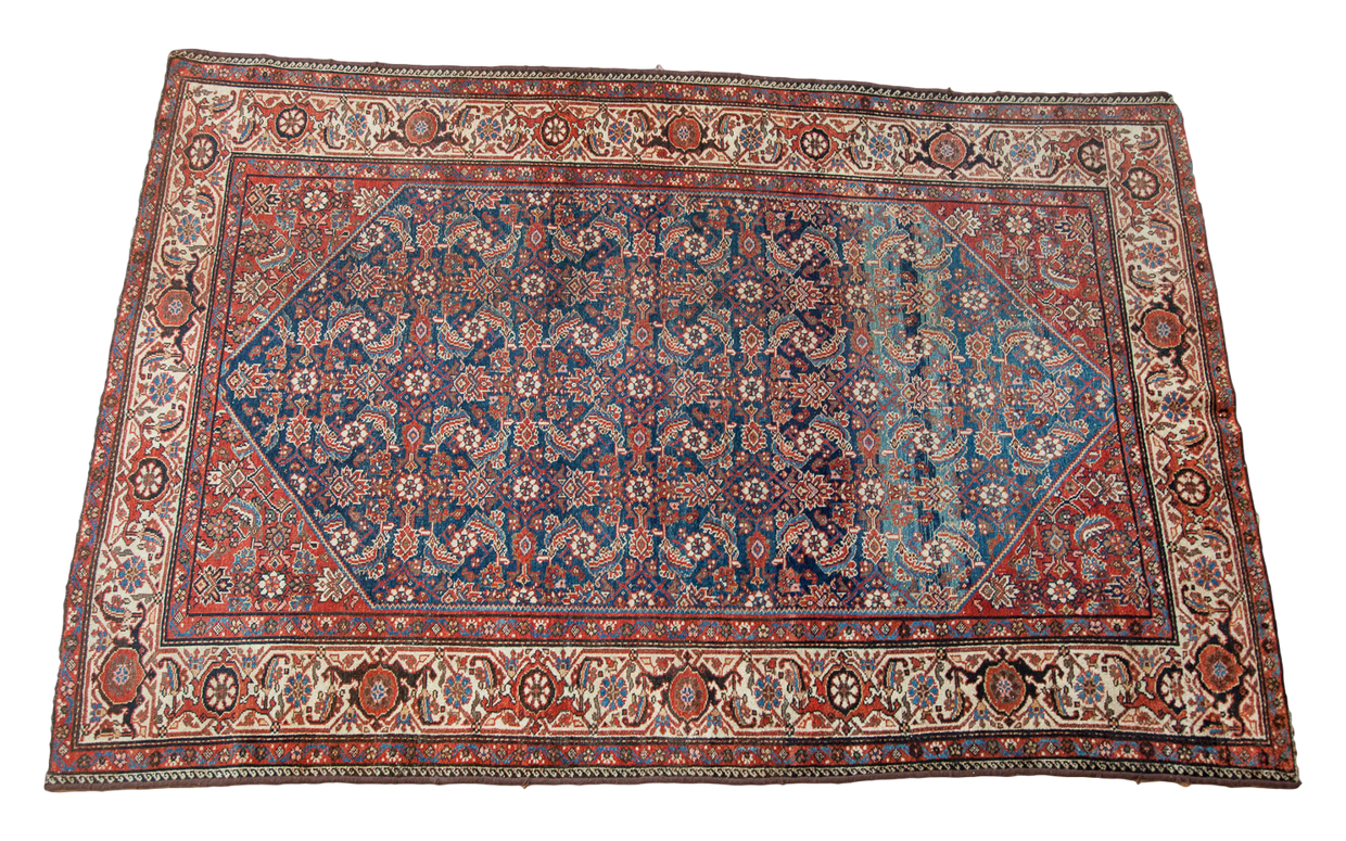 4x6 Fine Blue Herati Style Area Rug // ONH Item 1296