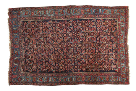 4.5x7 Antique Bijar Rug // ONH Item 5001