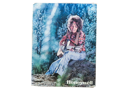 Vintage 1970s Honeywell Advertisement Print