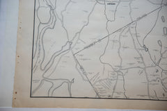 Vintage Armonk and North Castle NY Map // ONH Item 5012 Image 2