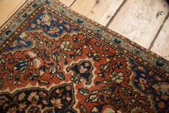 2x2.5 Vintage Farahan Sarouk Square Rug Mat // ONH Item 5043 Image 7
