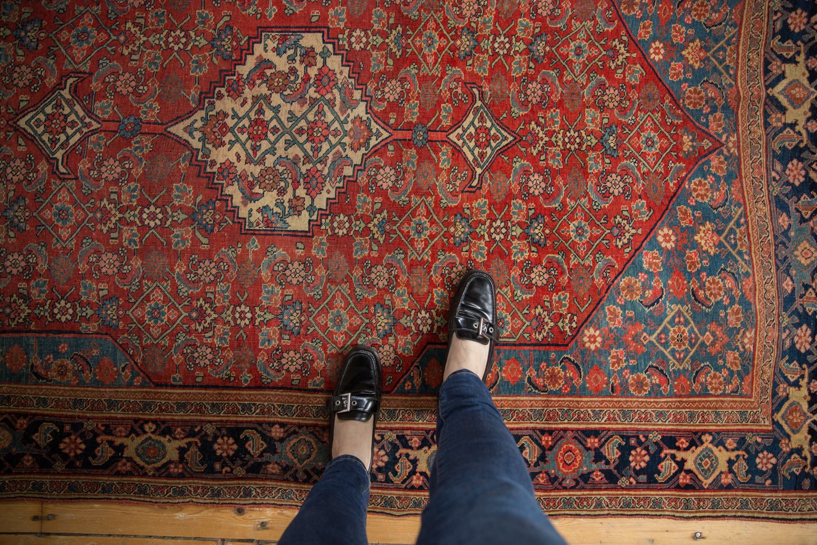 5x7.5 Antique Bijar Rug // ONH Item 5044 Image 1