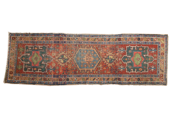 Vintage Distressed Oushak Rug