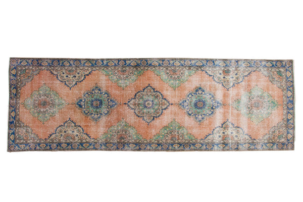 Vintage Distressed Oushak Rug Runner