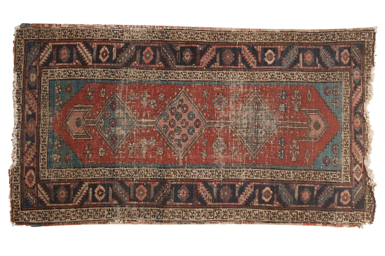 Antique Heriz Rug Runner