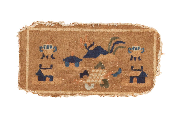 Antique Peking Rug Mat