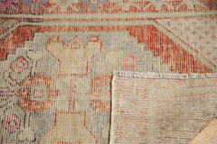 Vintage Distressed Oushak Rug Runner