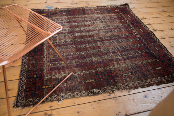 Antique Belouch Square Rug