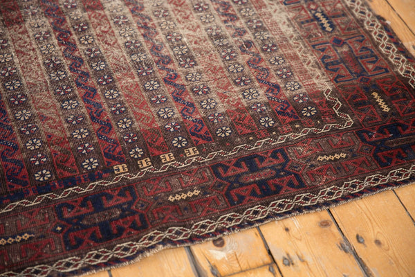 Antique Belouch Square Rug