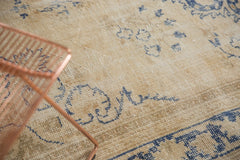  Vintage Distressed Oushak Carpet / Item 5095 image 5