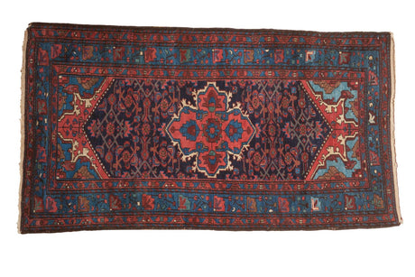 3'8" x 6'7" Vintage Dargezine Rug / Item 5097 image 1