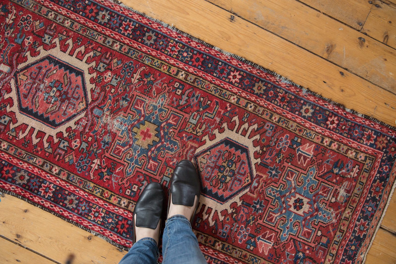 Vintage Karaja Rug Runner