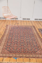 4x6.5 Antique Mission Malayer Rug // ONH Item 5109 Image 8