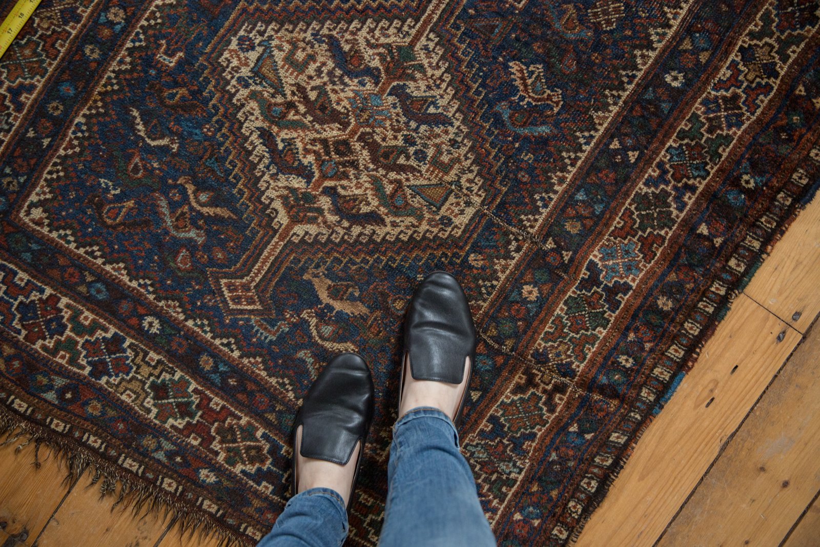 3.5x5.5 Vintage Qashqai Rug // ONH Item 5111 Image 1