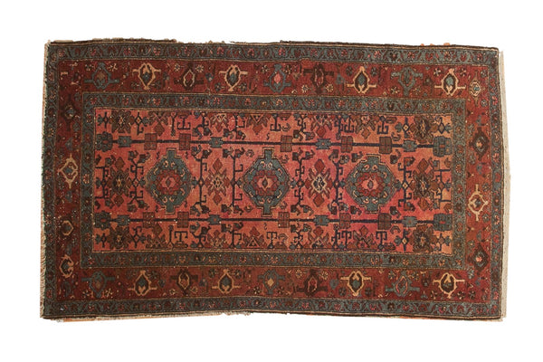 3'8" x 6' Antique Lilihan Rug / Item 5115 image 1