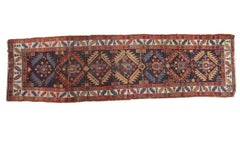 3x10.5 Antique Northwest Persian Rug Runner // ONH Item 5117