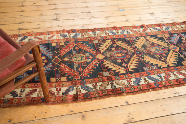 3x10.5 Antique Northwest Persian Rug Runner // ONH Item 5117 Image 10