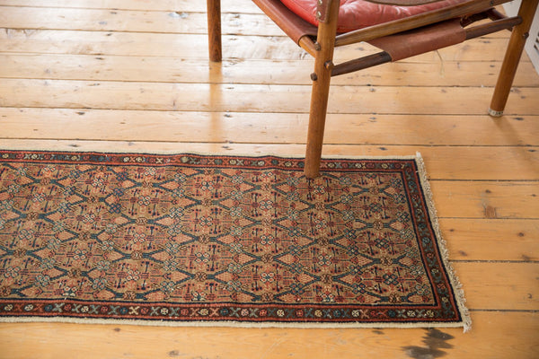 RESERVED 2x12.5 Antique Serab Fragment Rug Runner // ONH Item 5119 Image 10