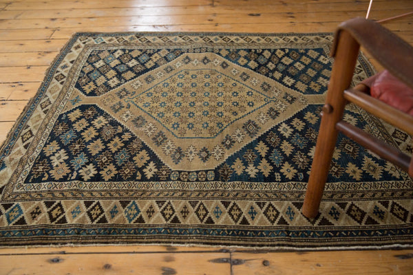 4x4.5 Antique Shirvan Square Rug // ONH Item 5123 Image 1