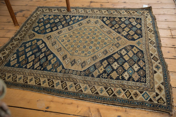 4x4.5 Antique Shirvan Square Rug // ONH Item 5123 Image 6