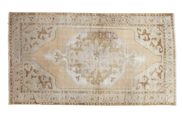 4x7.5 Vintage Distressed Oushak Rug // ONH Item 5162