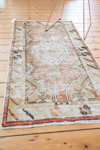 2.5x5 Vintage Distressed Oushak Rug Runner // ONH Item 5173 Image 6