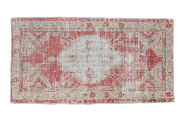 2.5x4.5 Vintage Distressed Oushak Rug // ONH Item 5174