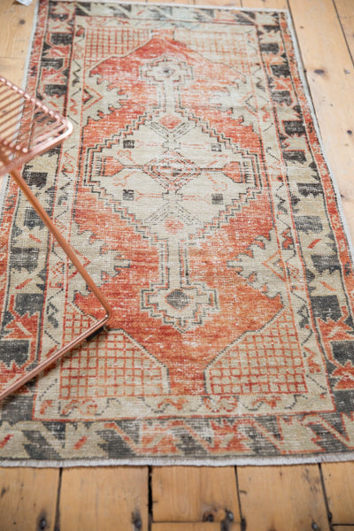 2.5x5 Vintage Distressed Oushak Rug Runner // ONH Item 5183 Image 4