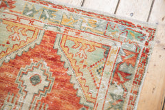 2.5x5 Vintage Distressed Oushak Rug Runner // ONH Item 5190 Image 7