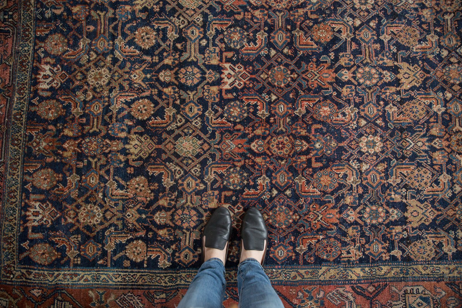 Vintage Bibikabad Carpet