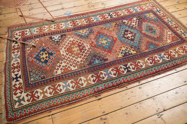 4x7 Antique Kazak Rug // ONH Item 5198 Image 5