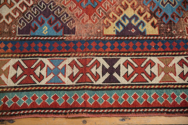 4x7 Antique Kazak Rug // ONH Item 5198 Image 6