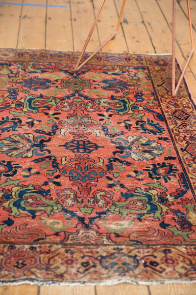 3.5x4.5 Vintage Fine Malayer Square Rug // ONH Item 5200 Image 4