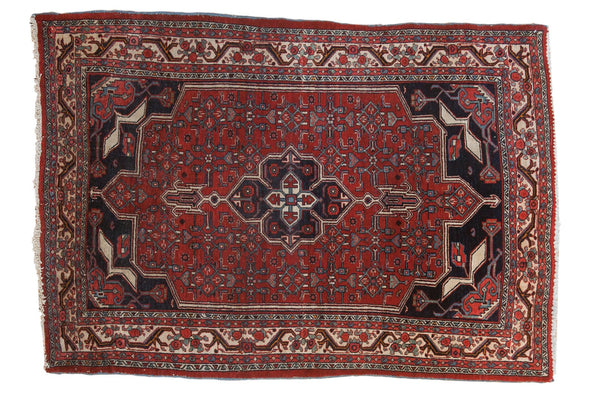 3.5x5 Vintage Bijar Rug // ONH Item 5202
