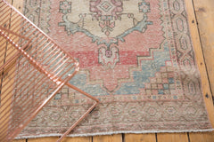  3x9 Vintage Distressed Oushak Rug Runner / Item 5213 image 3