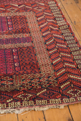 3.5x5 Vintage Turkmen Rug // ONH Item 5215 Image 5