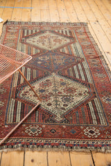 4x6.5 Antique Qashqai Rug // ONH Item 5235 Image 6