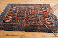 4.5x6.5 Vintage Hamadan Rug // ONH Item 5236 Image 4