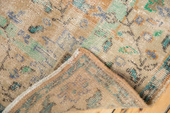 Vintage Distressed Oushak Carpet / Item 5242 image 9