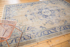  Vintage Distressed Oushak Carpet / Item 5246 image 3