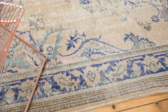  Vintage Distressed Oushak Carpet / Item 5246 image 4