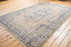  Vintage Distressed Oushak Carpet / Item 5246 image 11