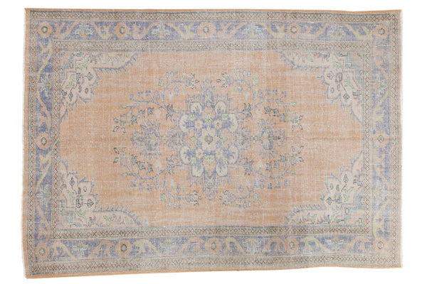 6x9 Vintage Distressed Oushak Carpet // ONH Item 5249