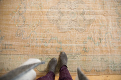 5.5x9 Vintage Distressed Oushak Carpet // ONH Item 5253 Image 1