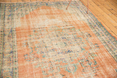  Vintage Distressed Oushak Carpet / Item 5254 image 10