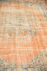  Vintage Distressed Oushak Carpet / Item 5254 image 12