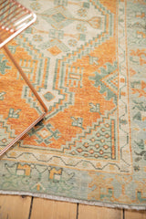 Vintage Distressed Oushak Rug Runner