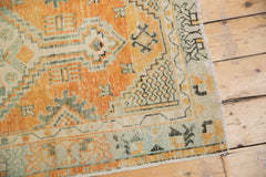 Vintage Distressed Oushak Rug Runner